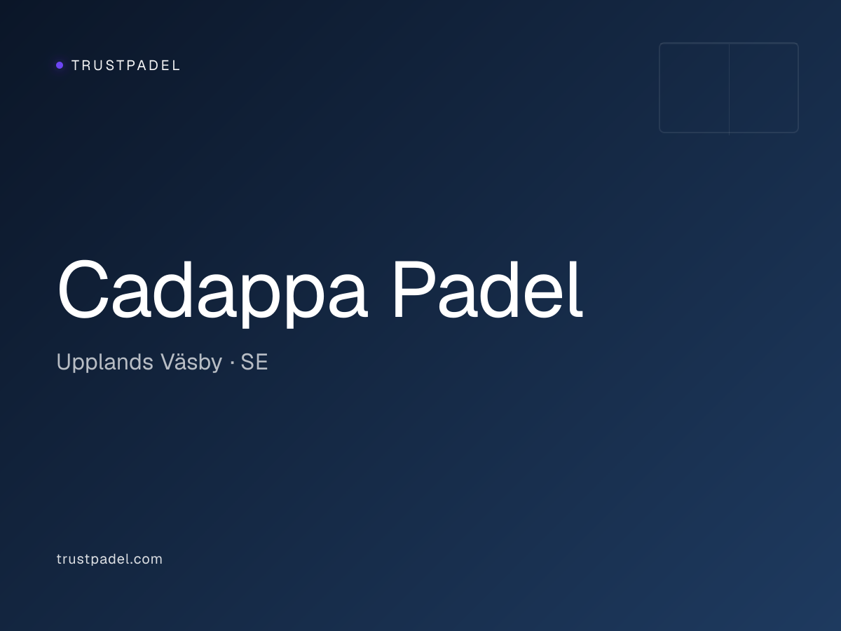 Cadappa Padel padel club