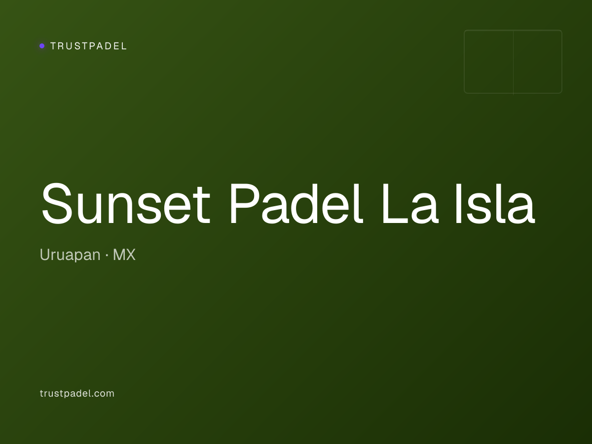 Sunset Padel La Isla padel club