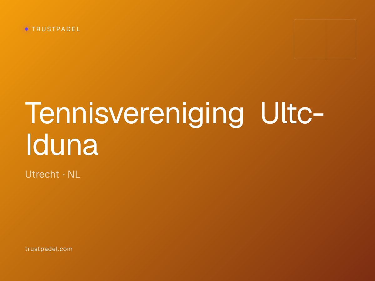 Tennisvereniging Ultc-Iduna padel club