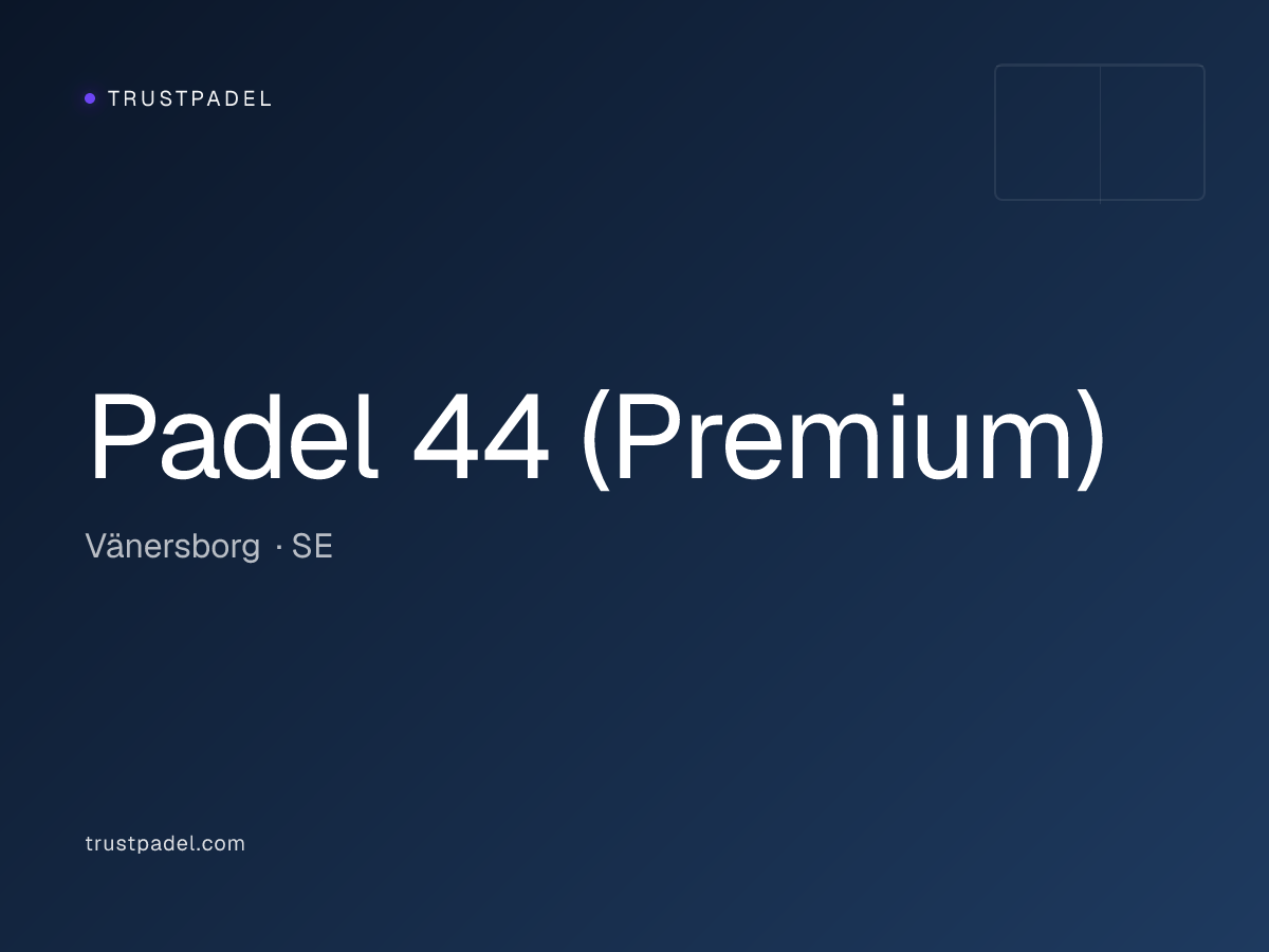Padel 44 (Premium) padel club