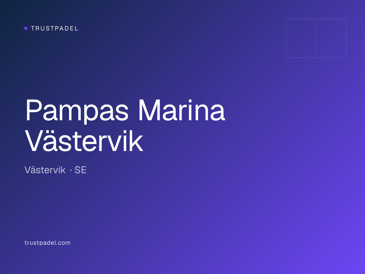 Pampas Marina Västervik padel club