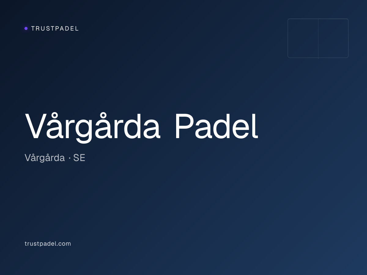Vårgårda Padel padel club