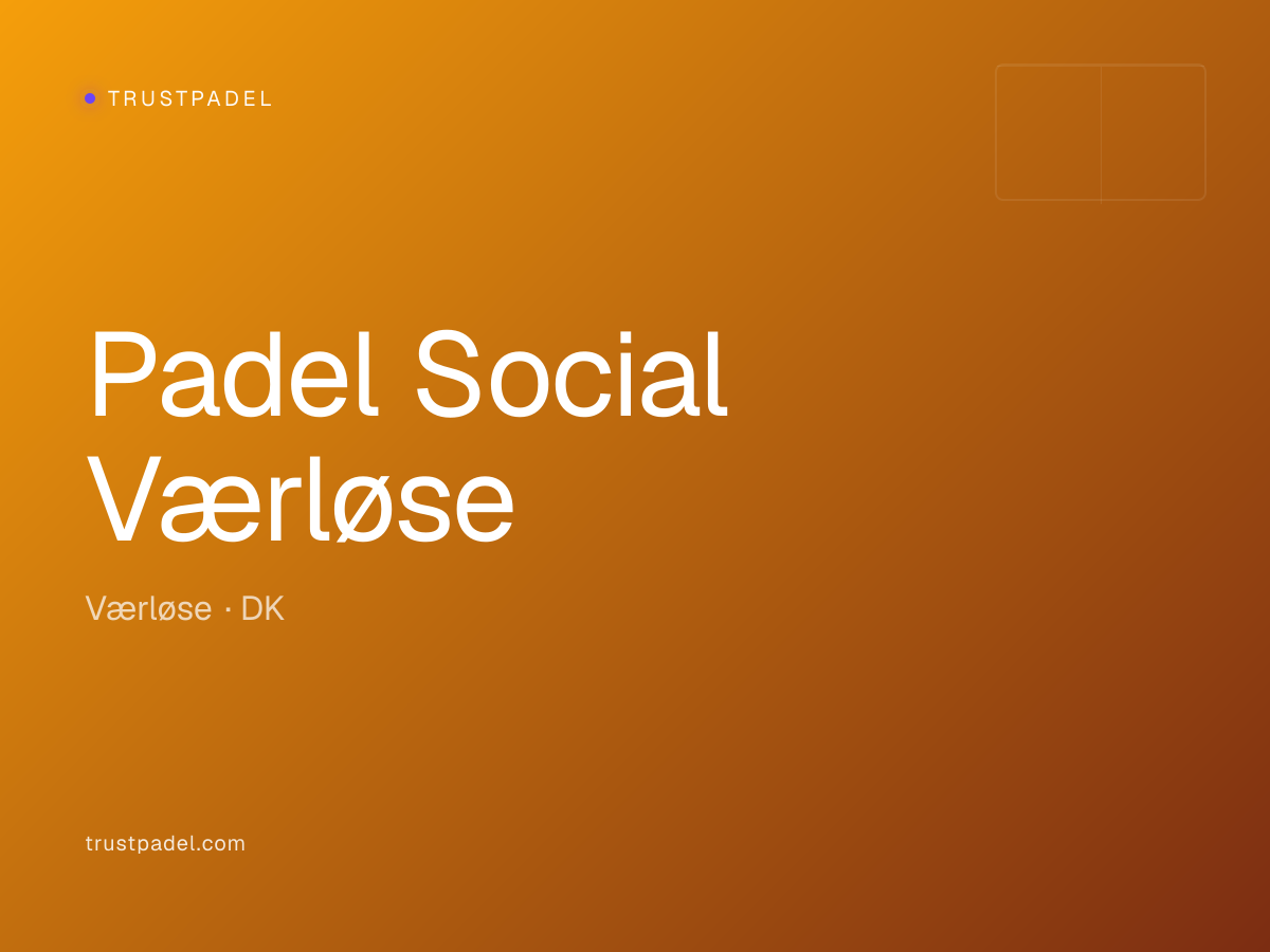 Padel Social Værløse padel club