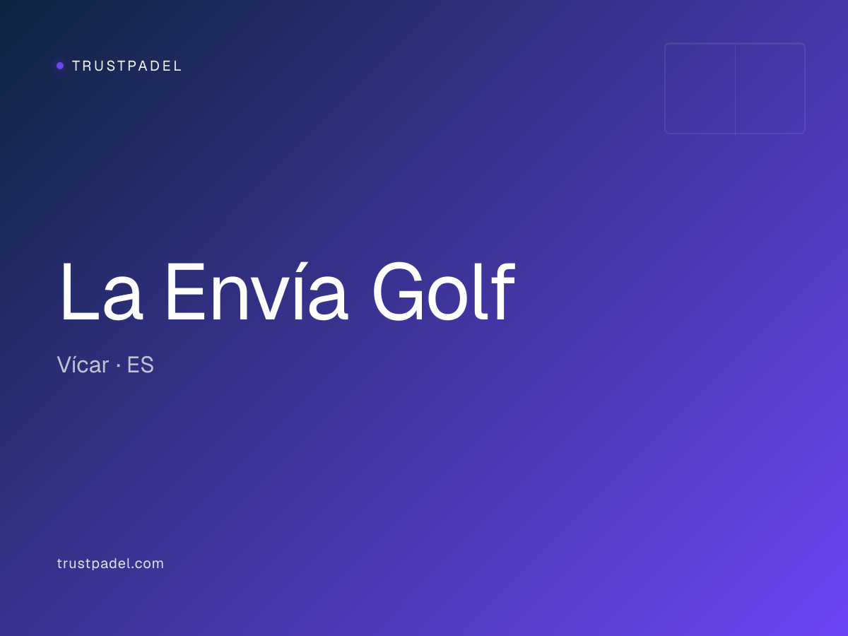 La Envía Golf padel club