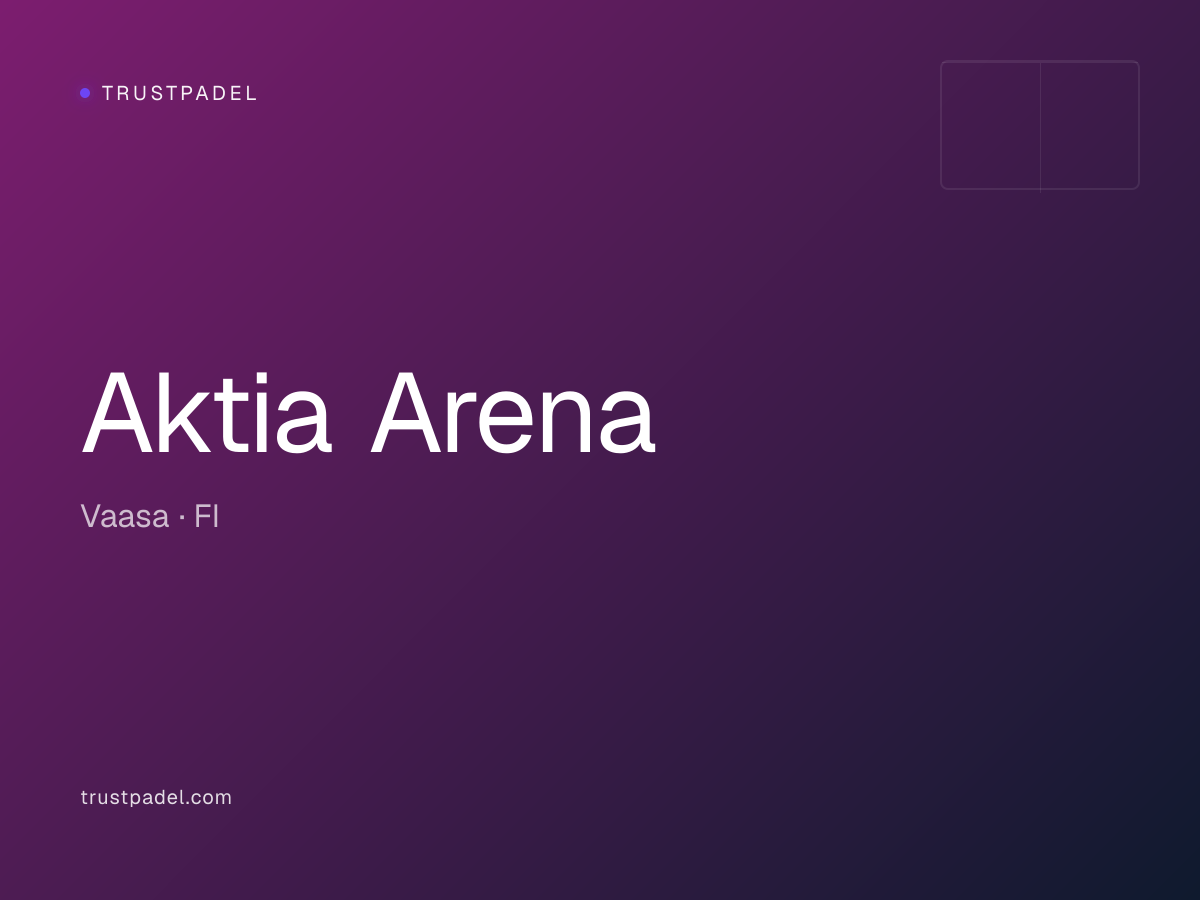 Aktia Arena padel club