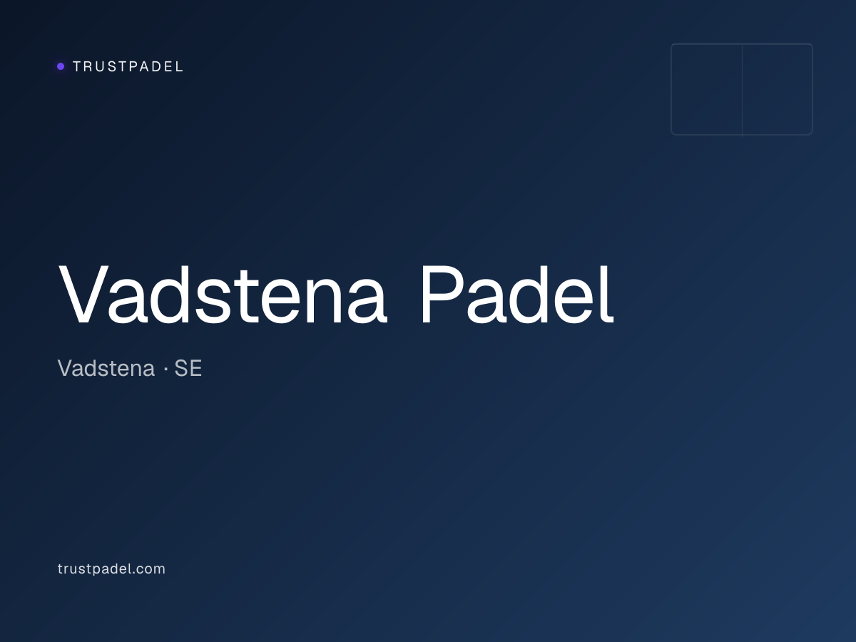 Vadstena Padel padel club