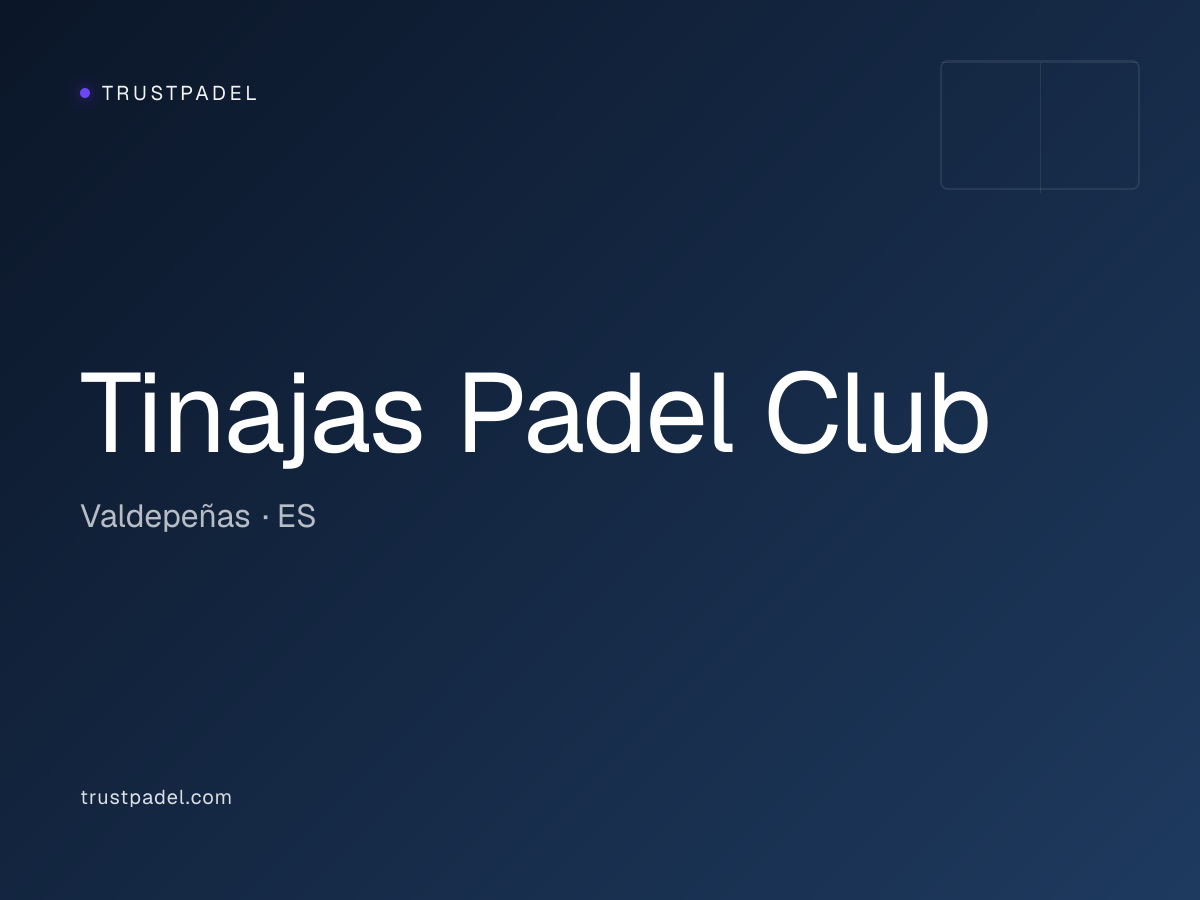 Tinajas Padel Club padel club