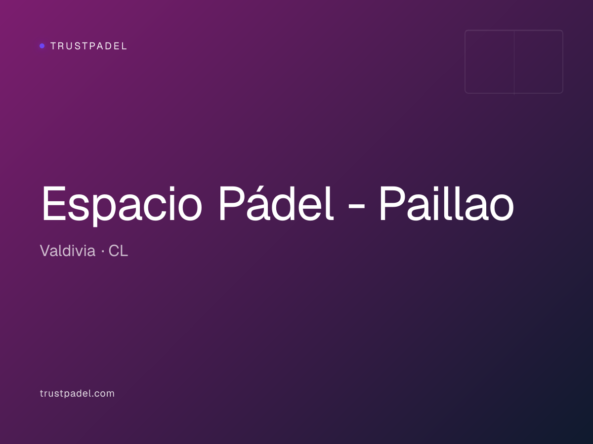 Espacio Pádel - Paillao padel club
