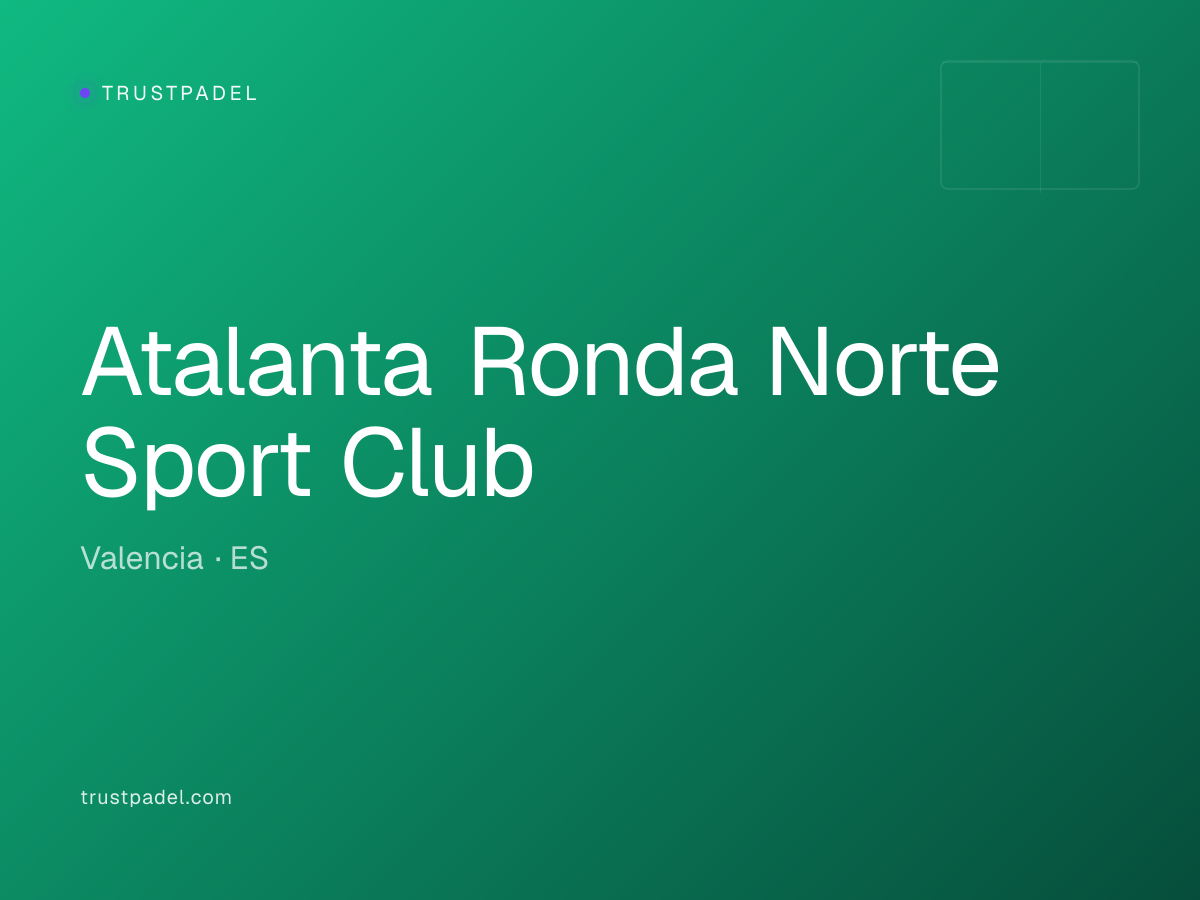 Atalanta Ronda Norte Sport Club padel club