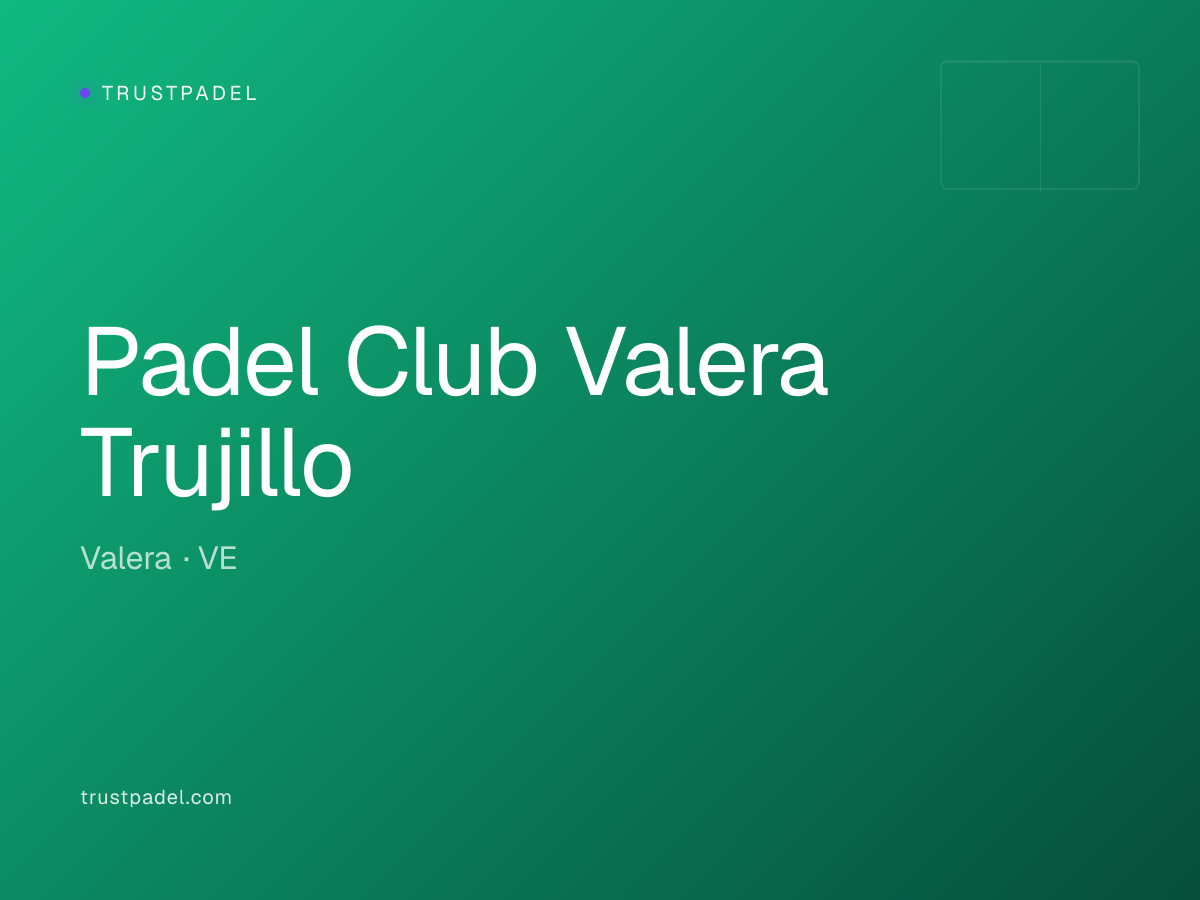 Padel Club Valera Trujillo padel club