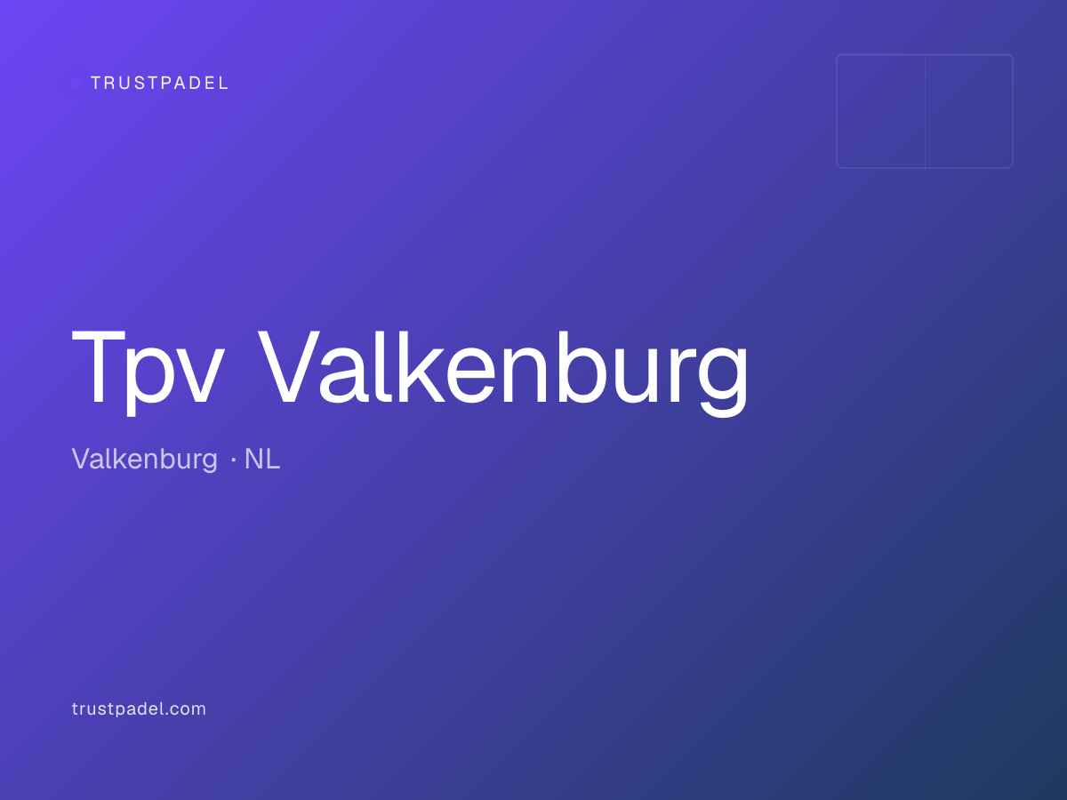 Tpv Valkenburg padel club
