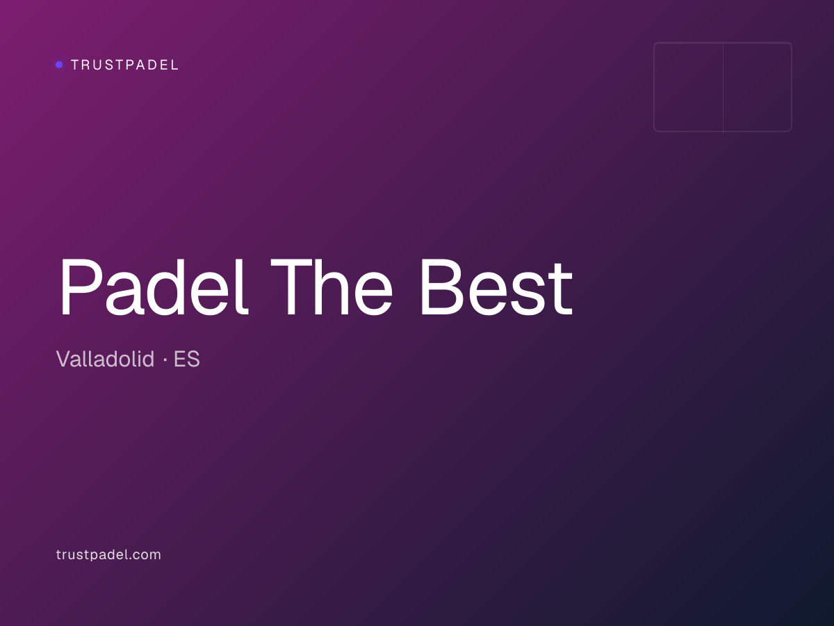 Padel The Best padel club