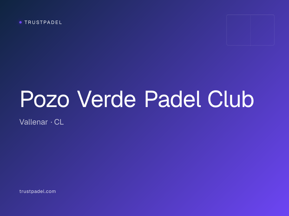 Pozo Verde Padel Club padel club
