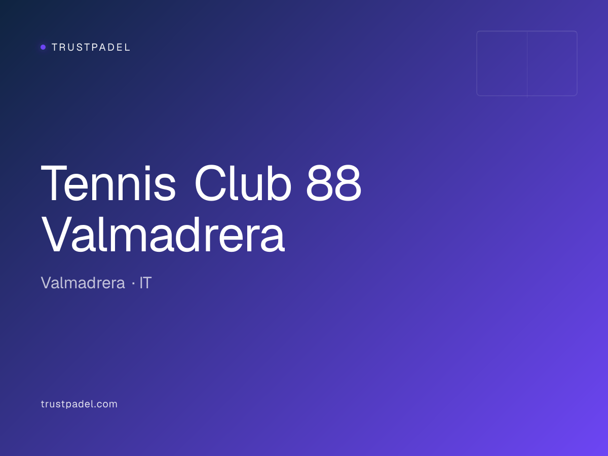 Tennis Club 88 Valmadrera padel club