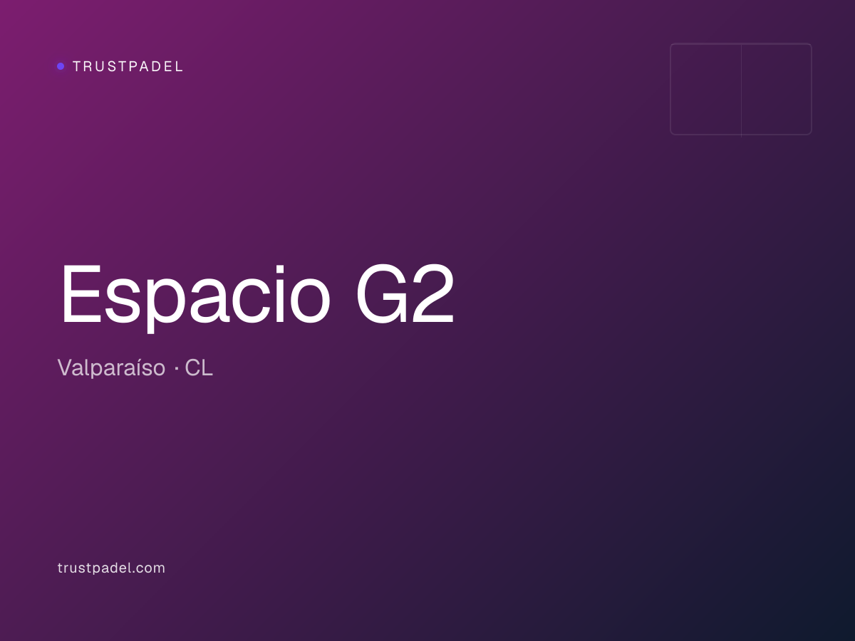 Espacio G2 padel club