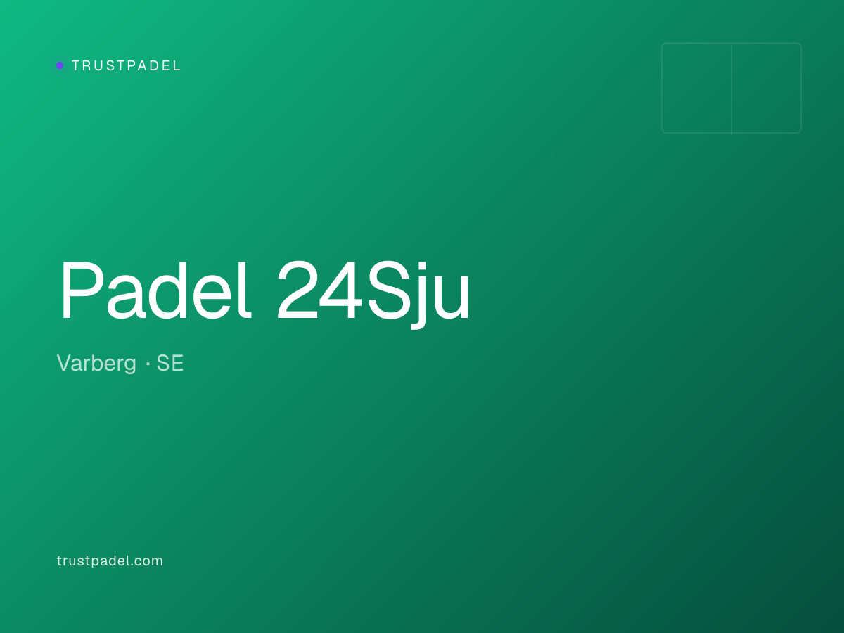 Padel 24Sju padel club