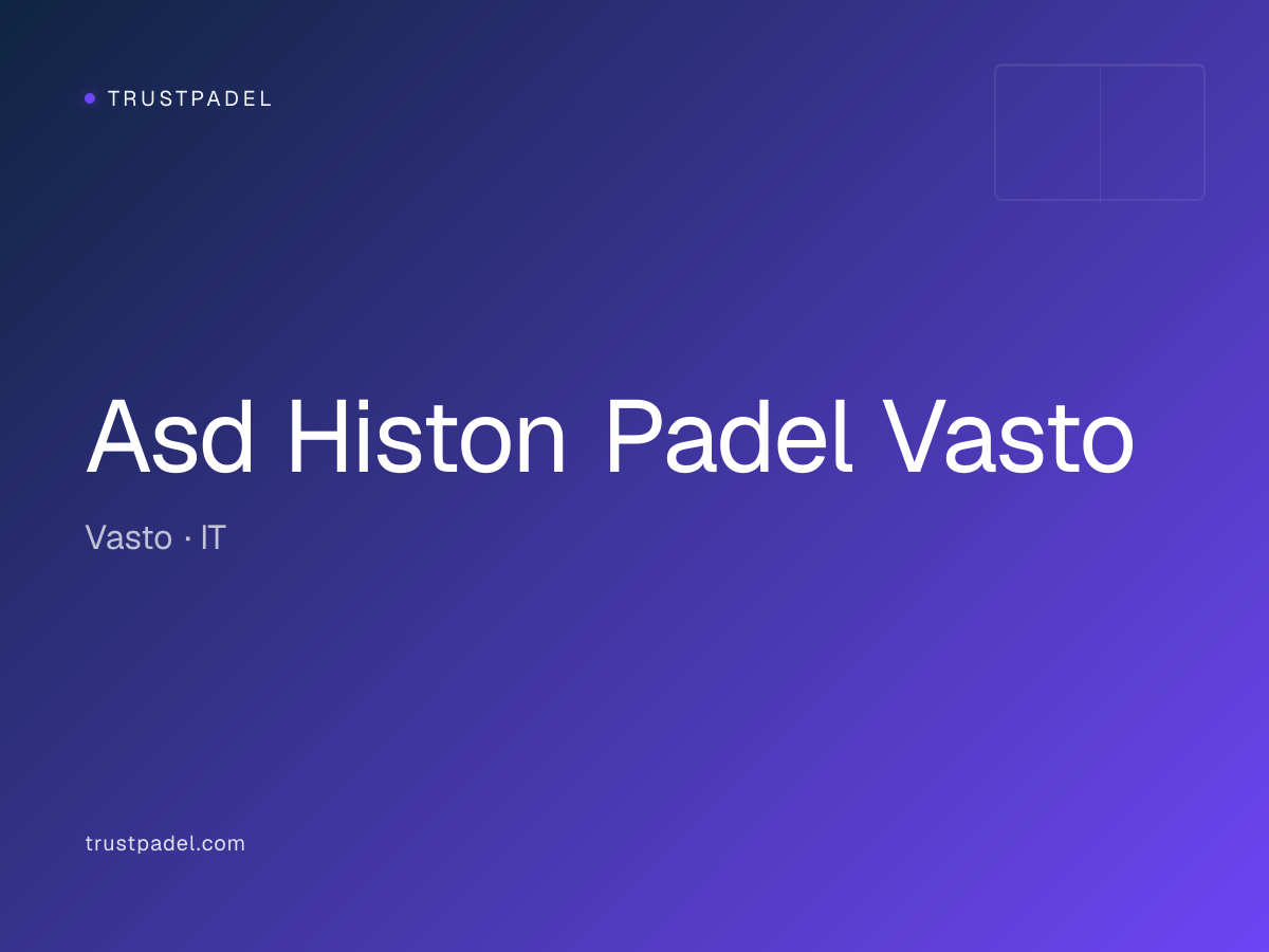 Asd Histon Padel Vasto padel club