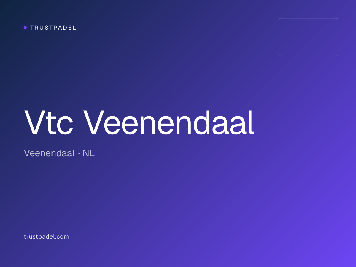 Vtc Veenendaal padel club