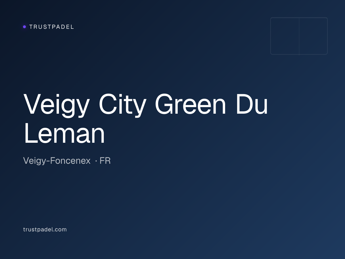 Veigy City Green Du Leman padel club