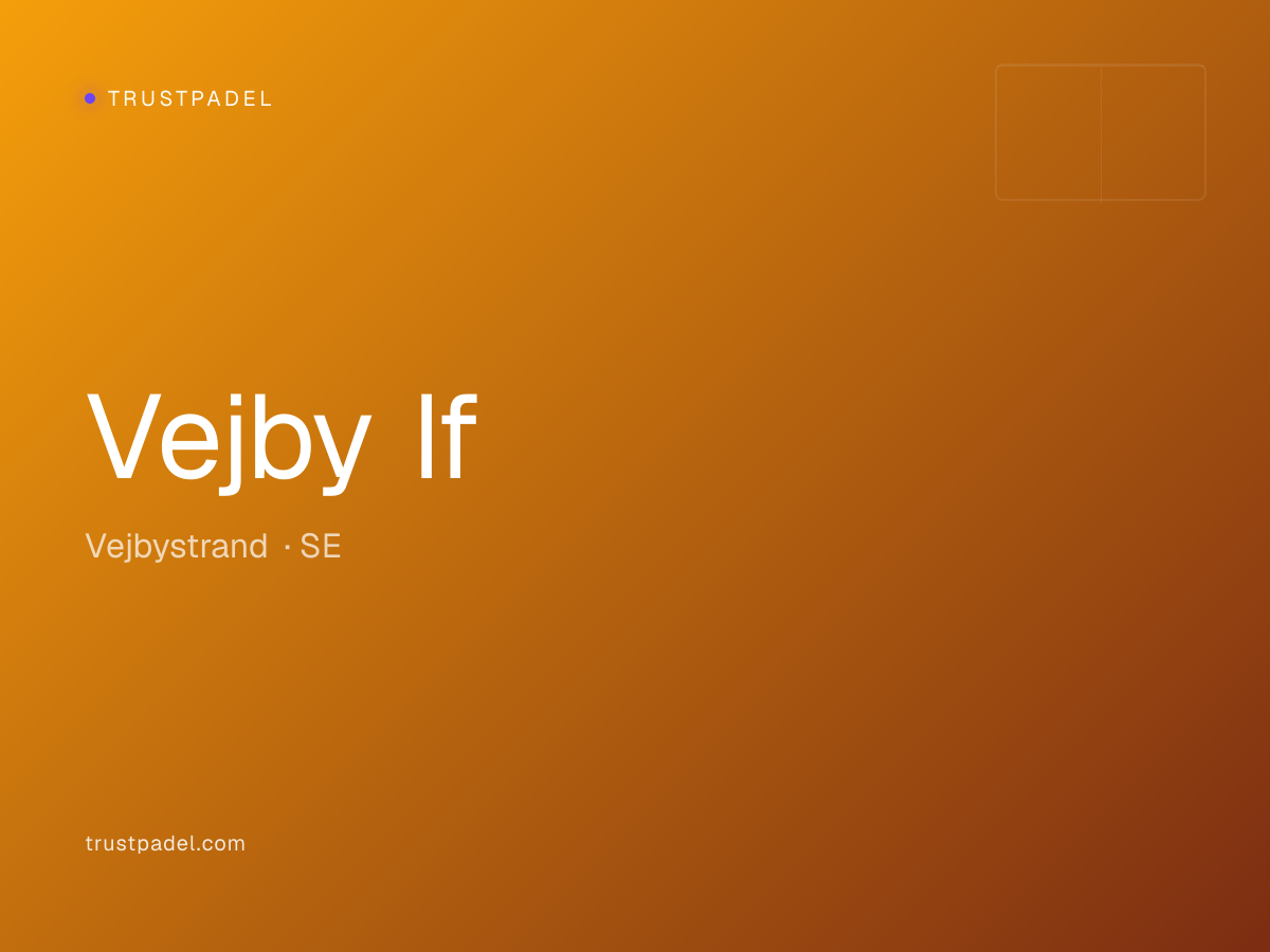 Vejby If padel club