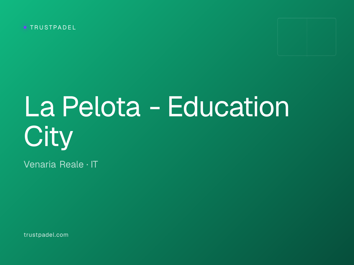 La Pelota - Education City padel club
