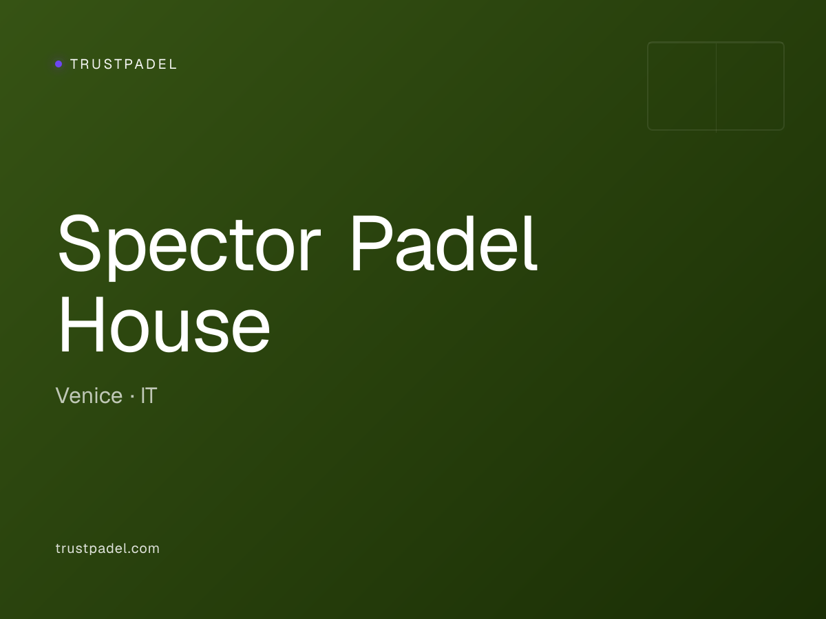 Spector Padel House padel club