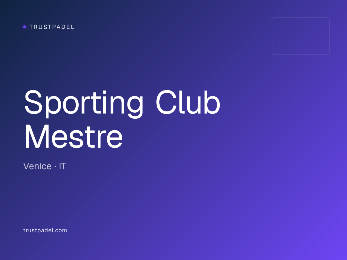 Sporting Club Mestre padel club