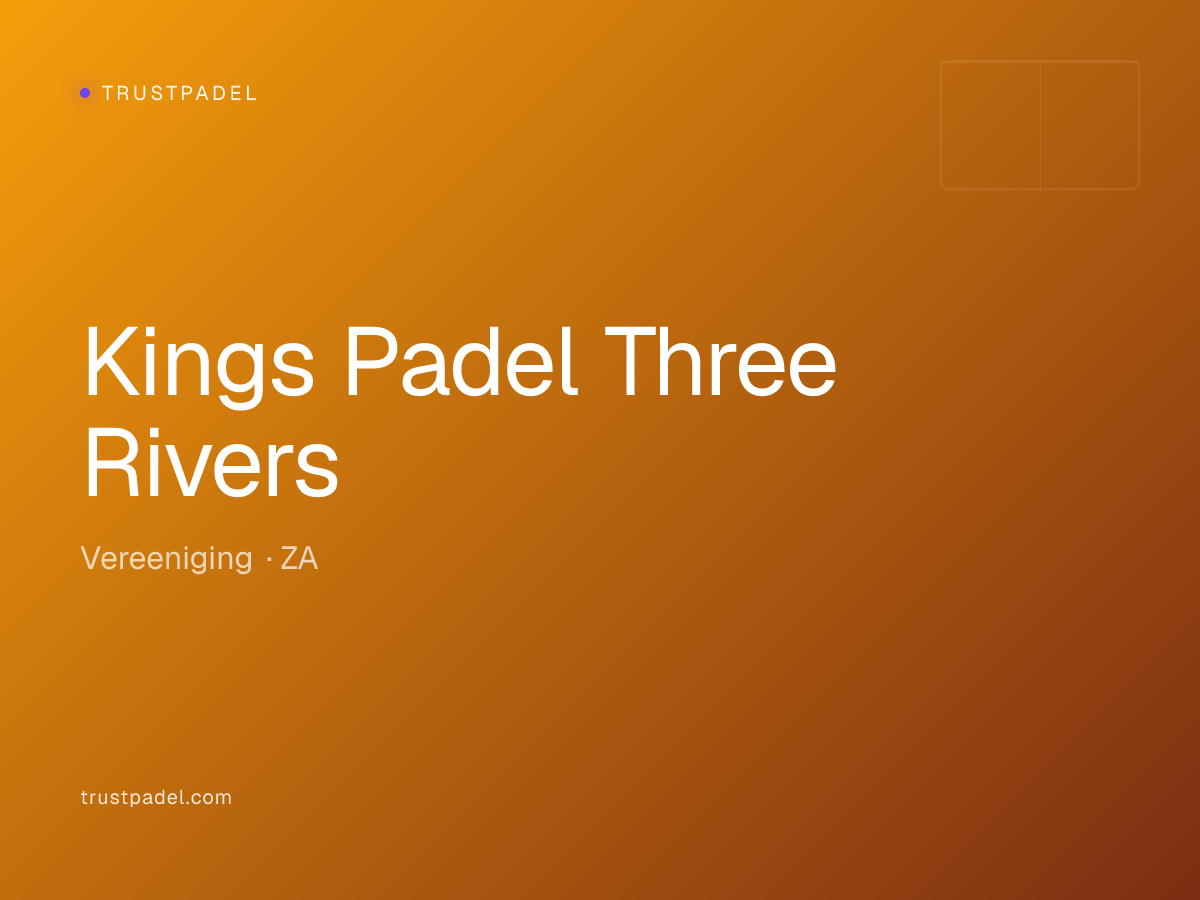 Kings Padel Three Rivers padel club