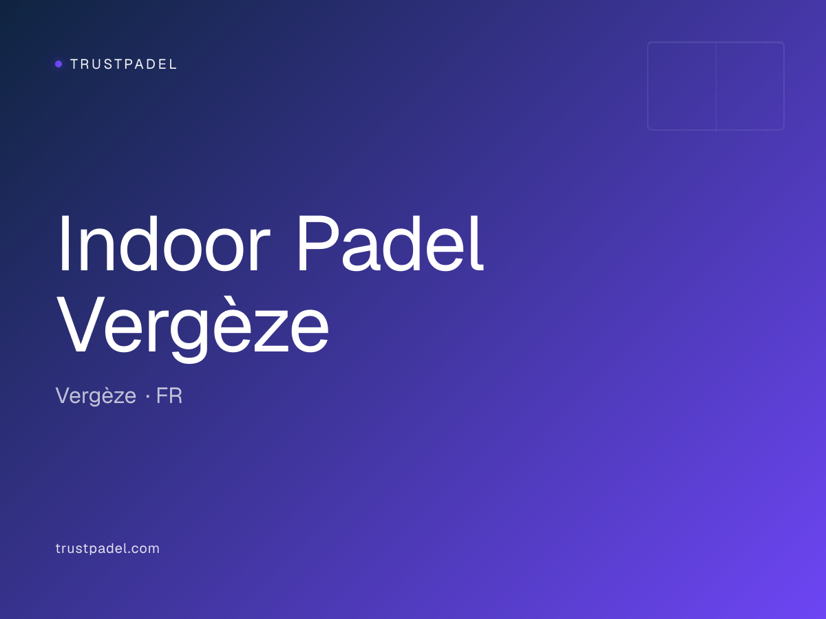Indoor Padel Vergèze padel club