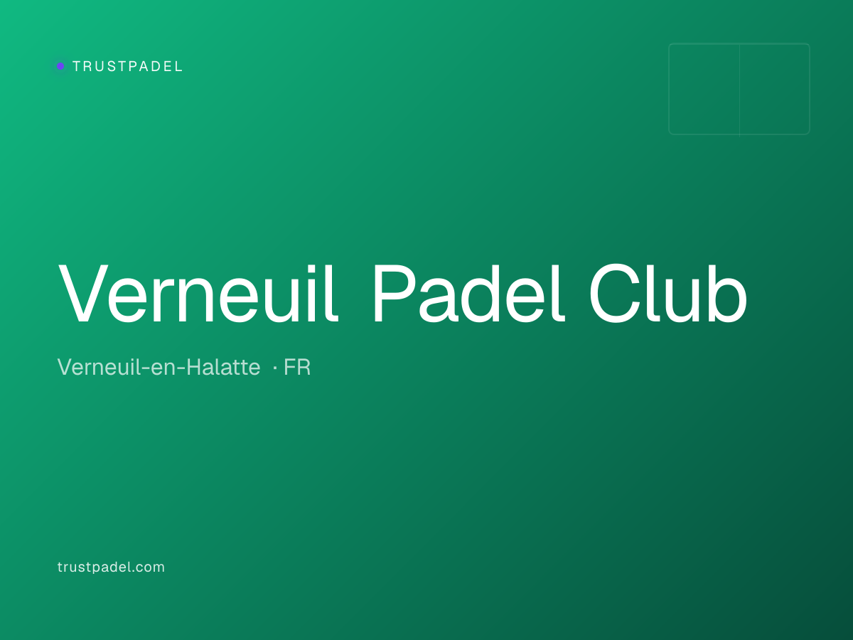Verneuil Padel Club padel club