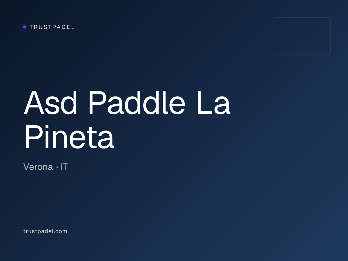 Asd Paddle La Pineta padel club