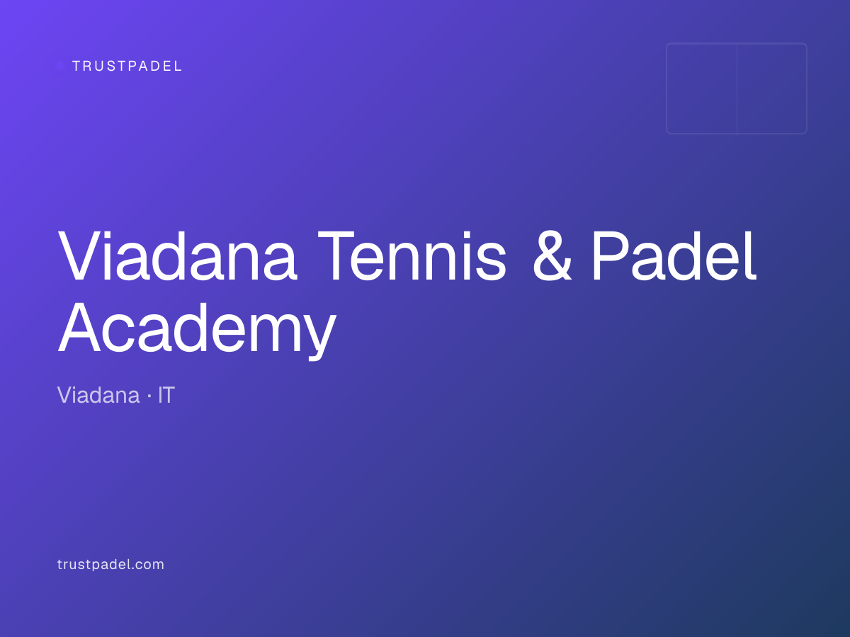 Viadana Tennis & Padel Academy padel club