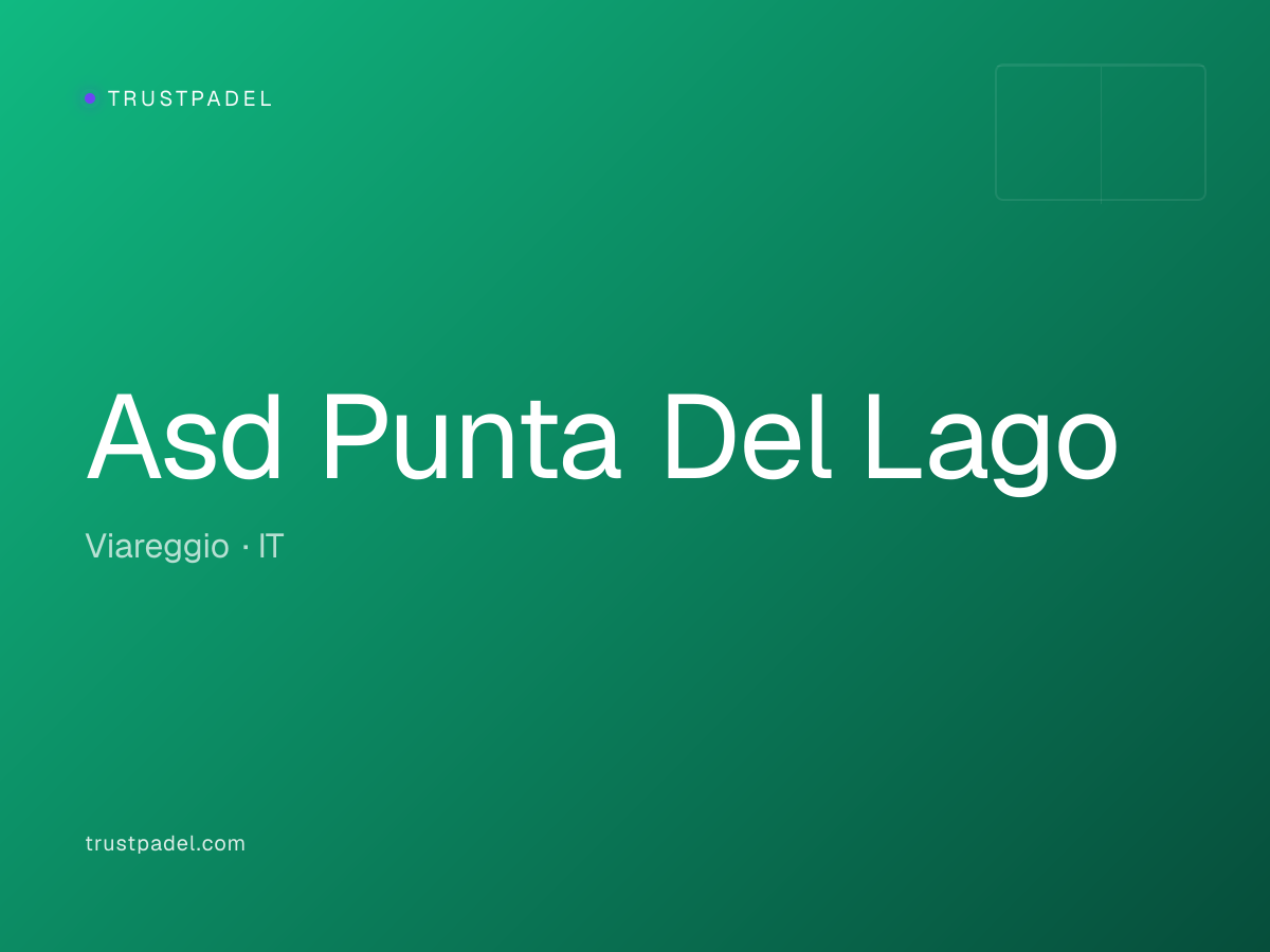 Asd Punta Del Lago padel club