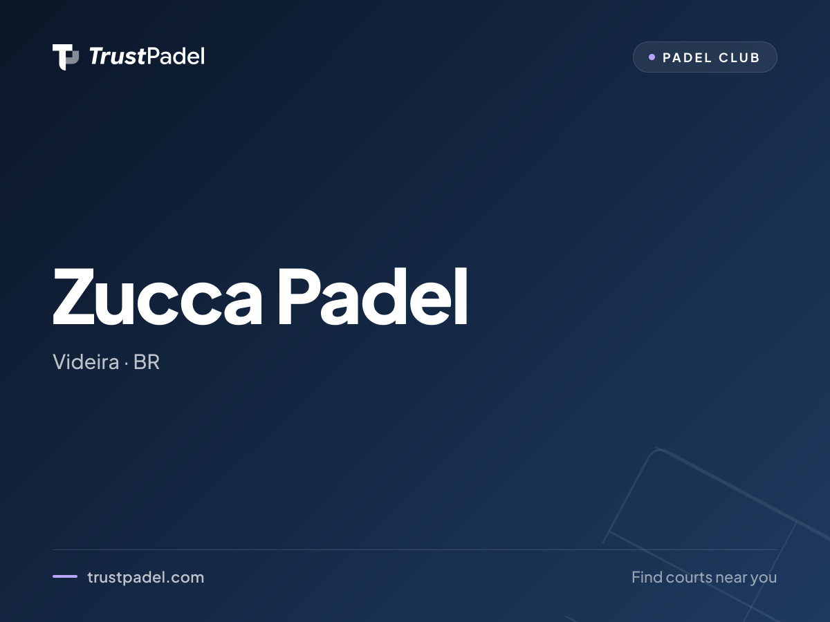 Zucca Padel padel club