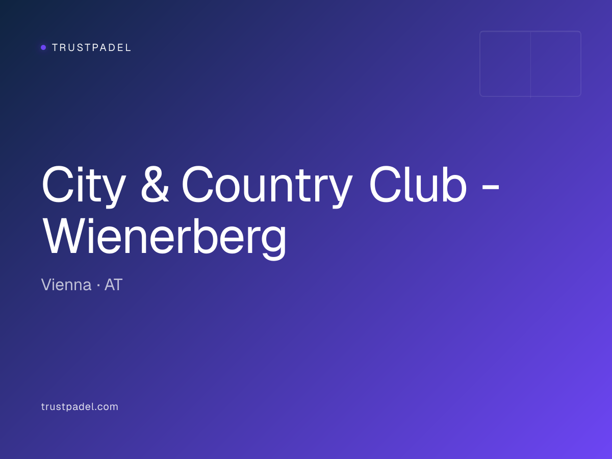 City & Country Club - Wienerberg padel club