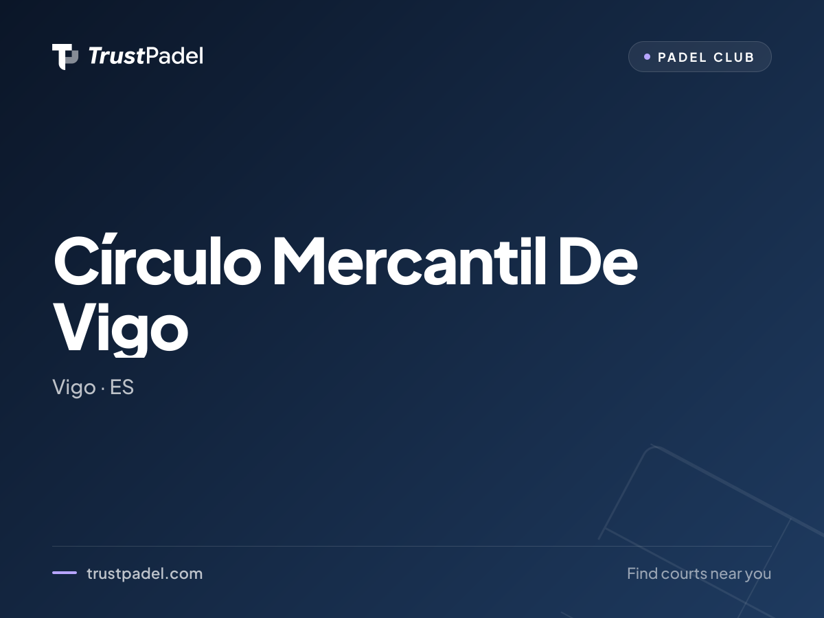 Círculo Mercantil De Vigo padel club