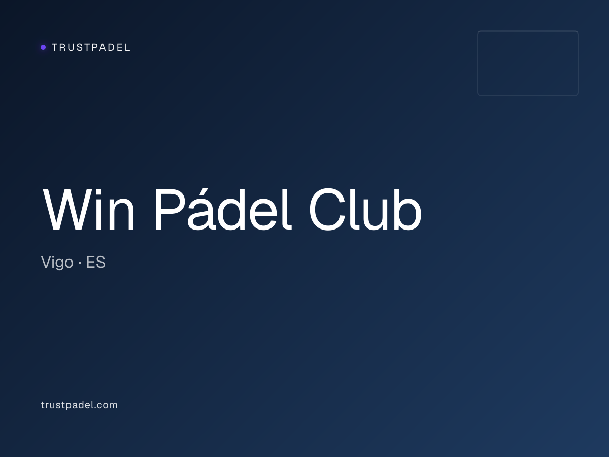 Win Pádel Club padel club