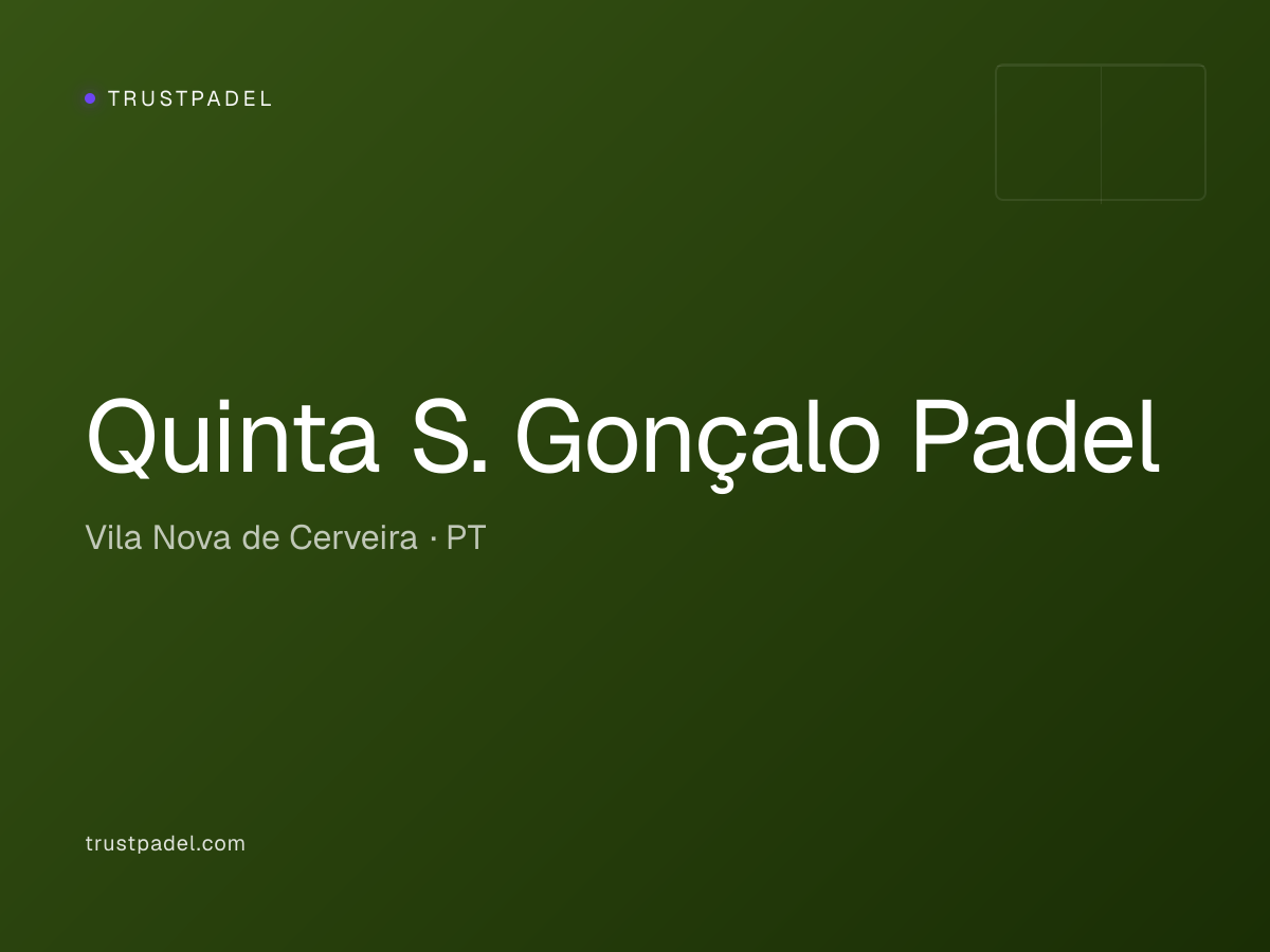 Quinta S. Gonçalo Padel padel club