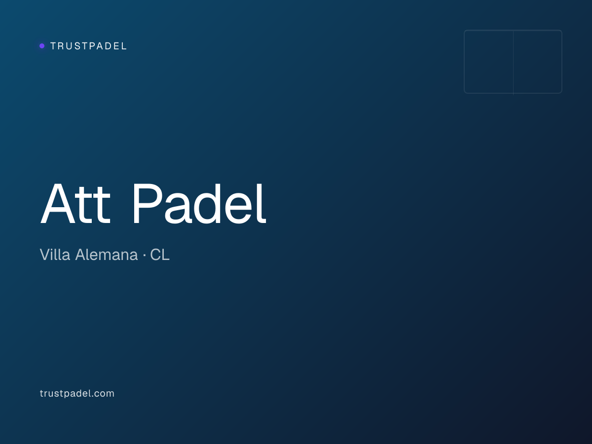 Att Padel padel club