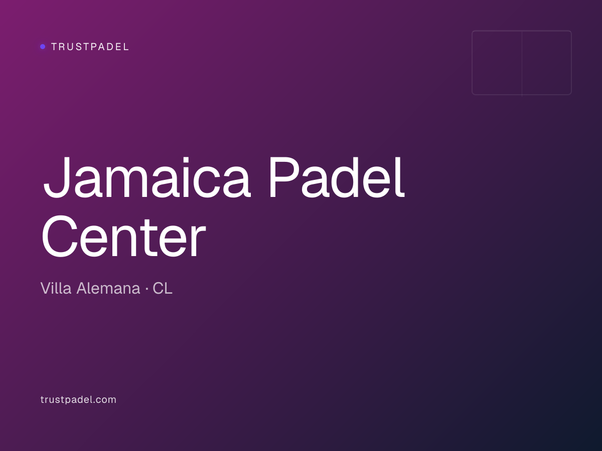 Jamaica Padel Center padel club