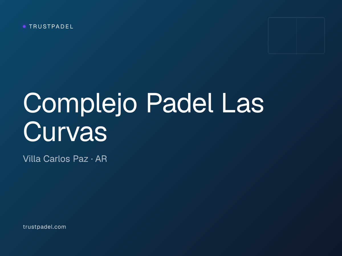 Complejo Padel Las Curvas padel club