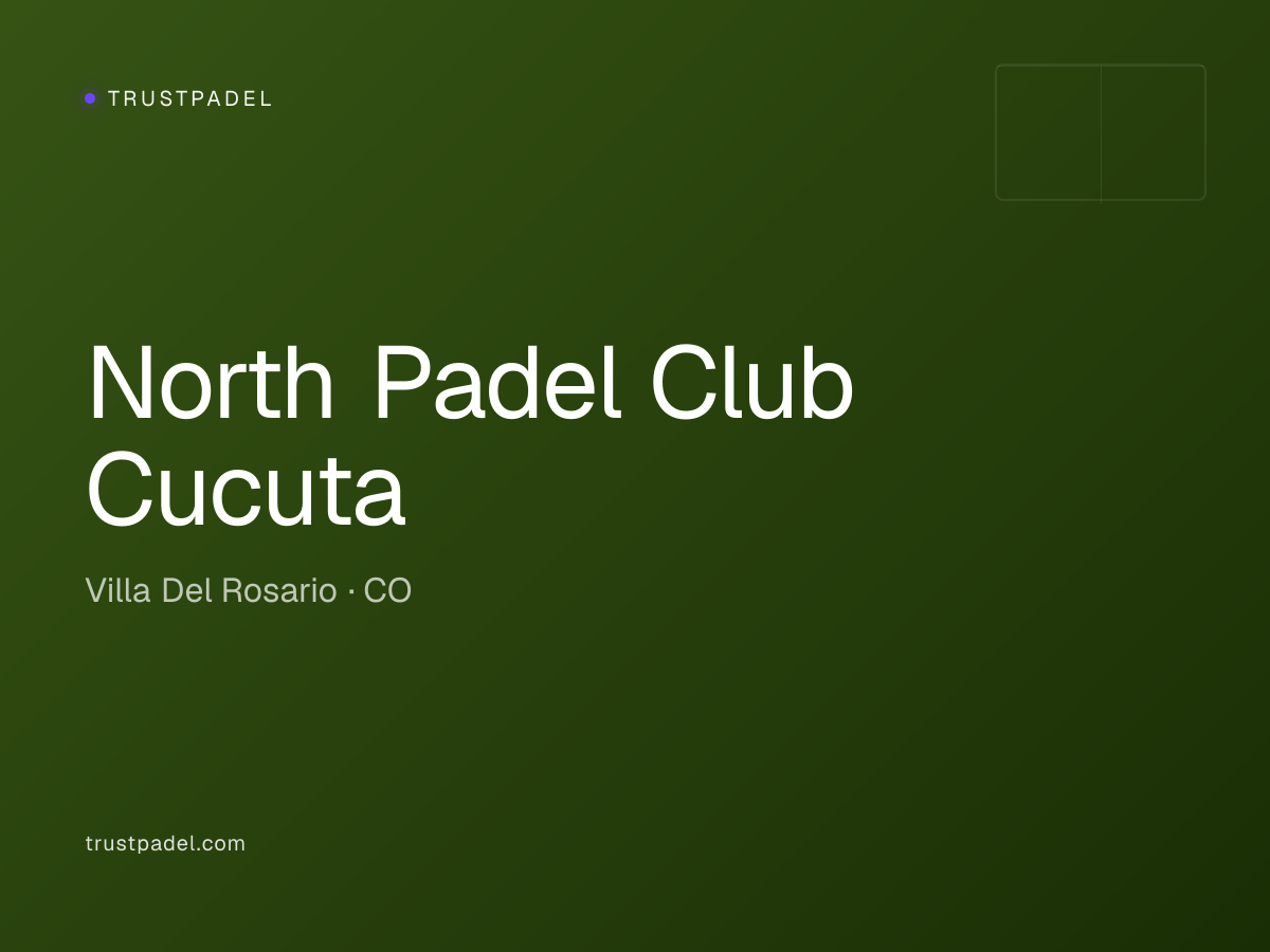 North Padel Club Cucuta padel club