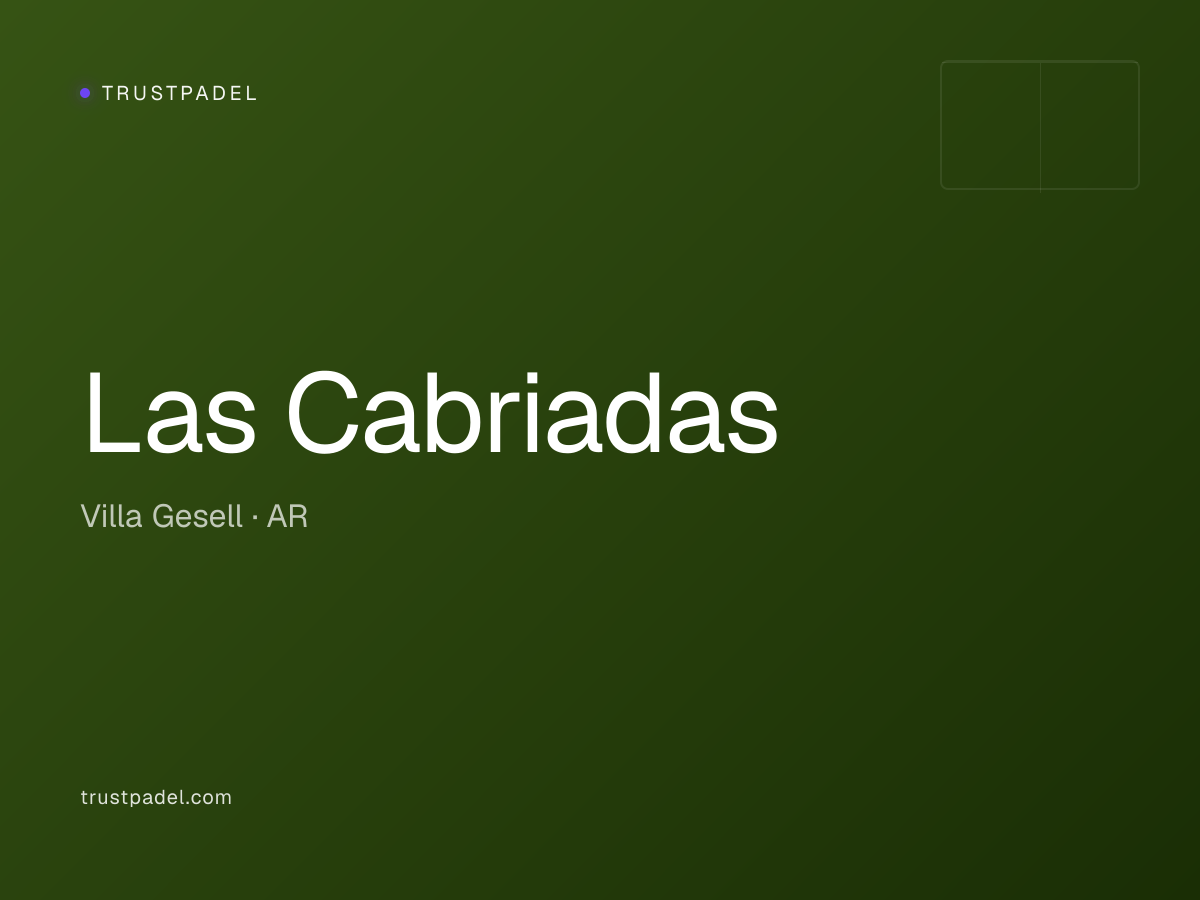 Las Cabriadas padel club