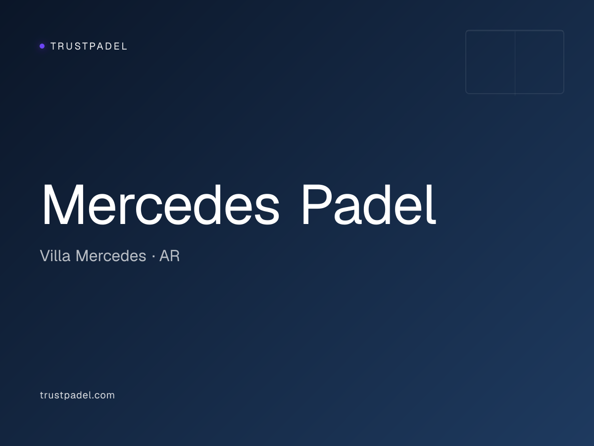 Mercedes Padel padel club