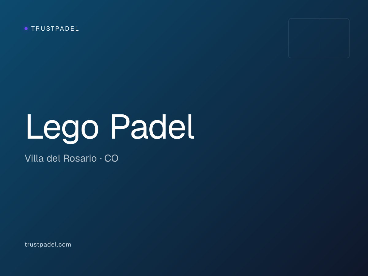 Lego Padel padel club