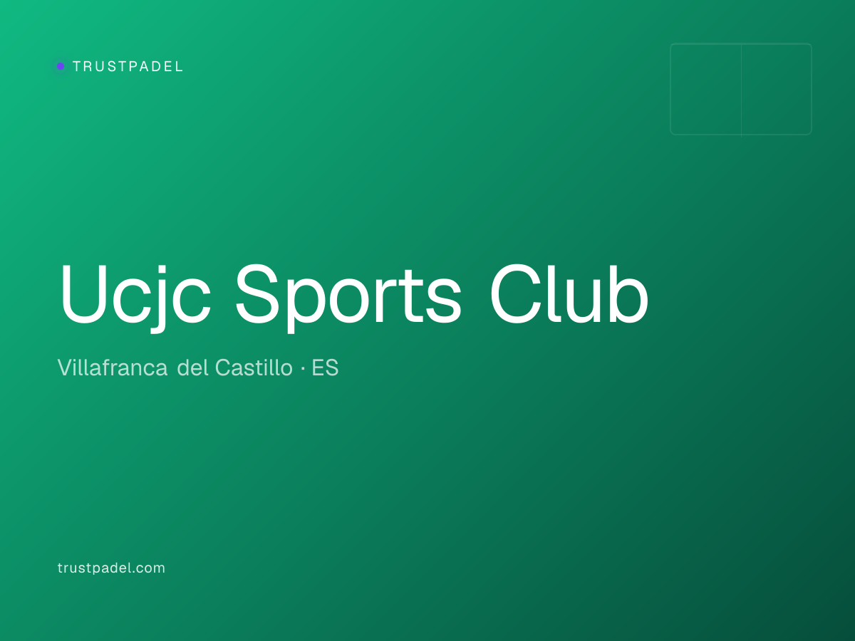 Ucjc Sports Club padel club