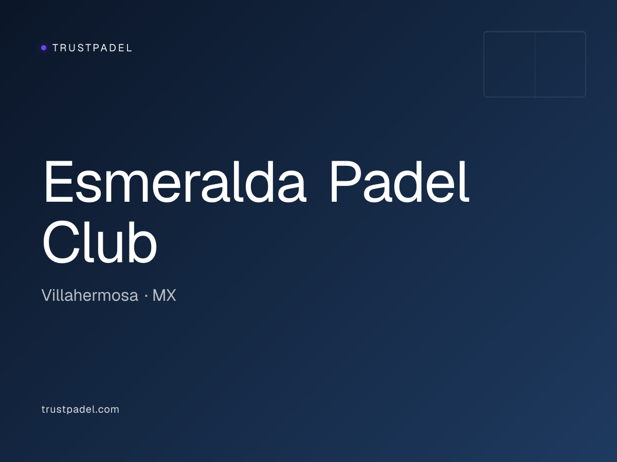 Esmeralda Padel Club padel club