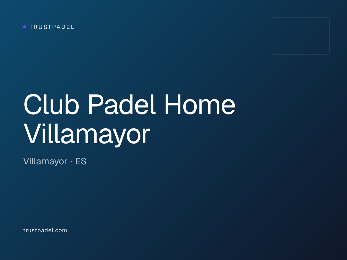 Club Padel Home Villamayor padel club