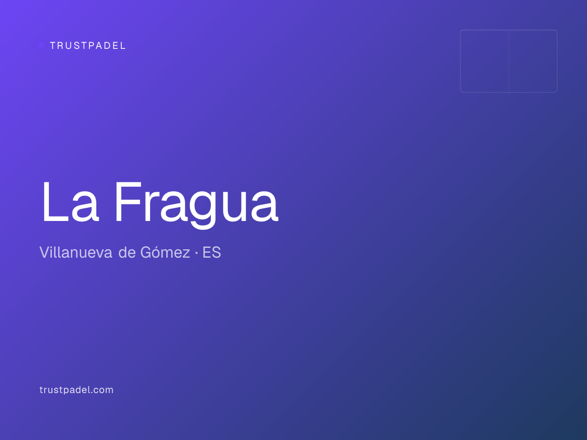La Fragua padel club
