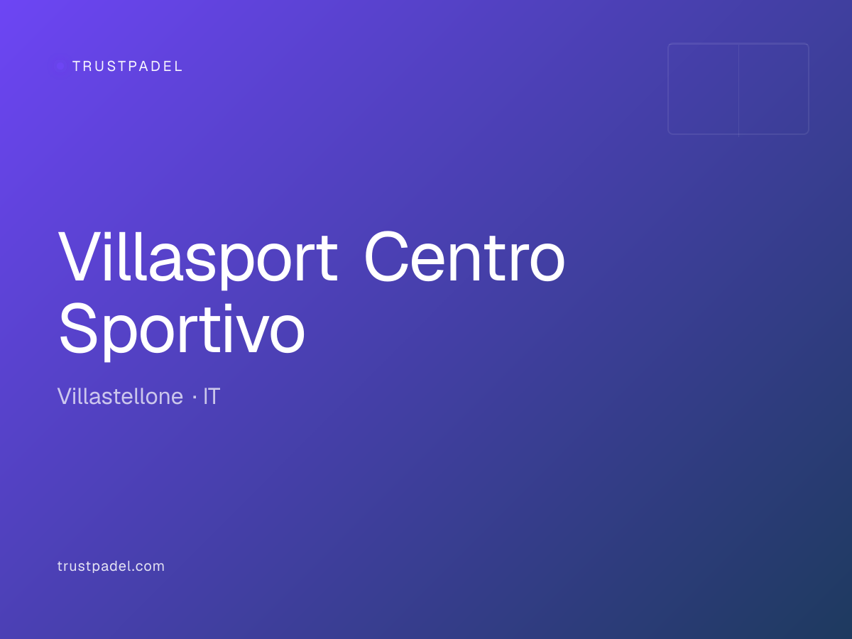 Villasport Centro Sportivo padel club